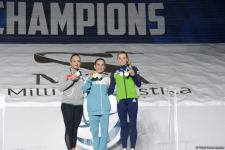 Bakıda İdman Gimnastikası üzrə FIG Dünya Kubokunun qalibləri mükafatlandırılıb (FOTO)