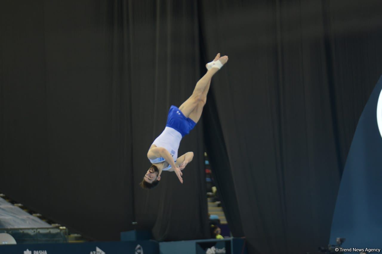 Bakıda İdman Gimnastikası üzrə Dünya Kubokunun final mərhələsi start götürüb (FOTO)