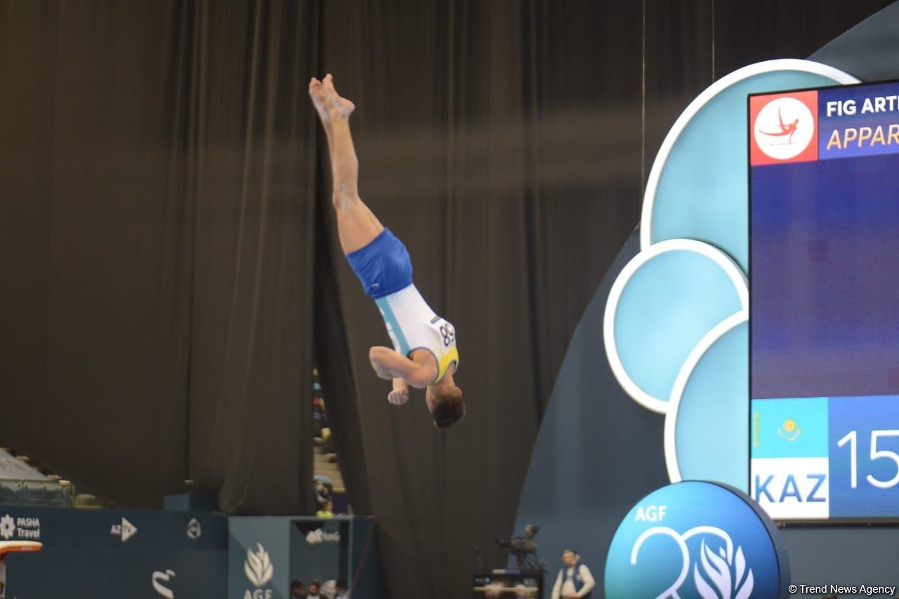 Bakıda İdman Gimnastikası üzrə Dünya Kubokunun final mərhələsi start götürüb (FOTO)