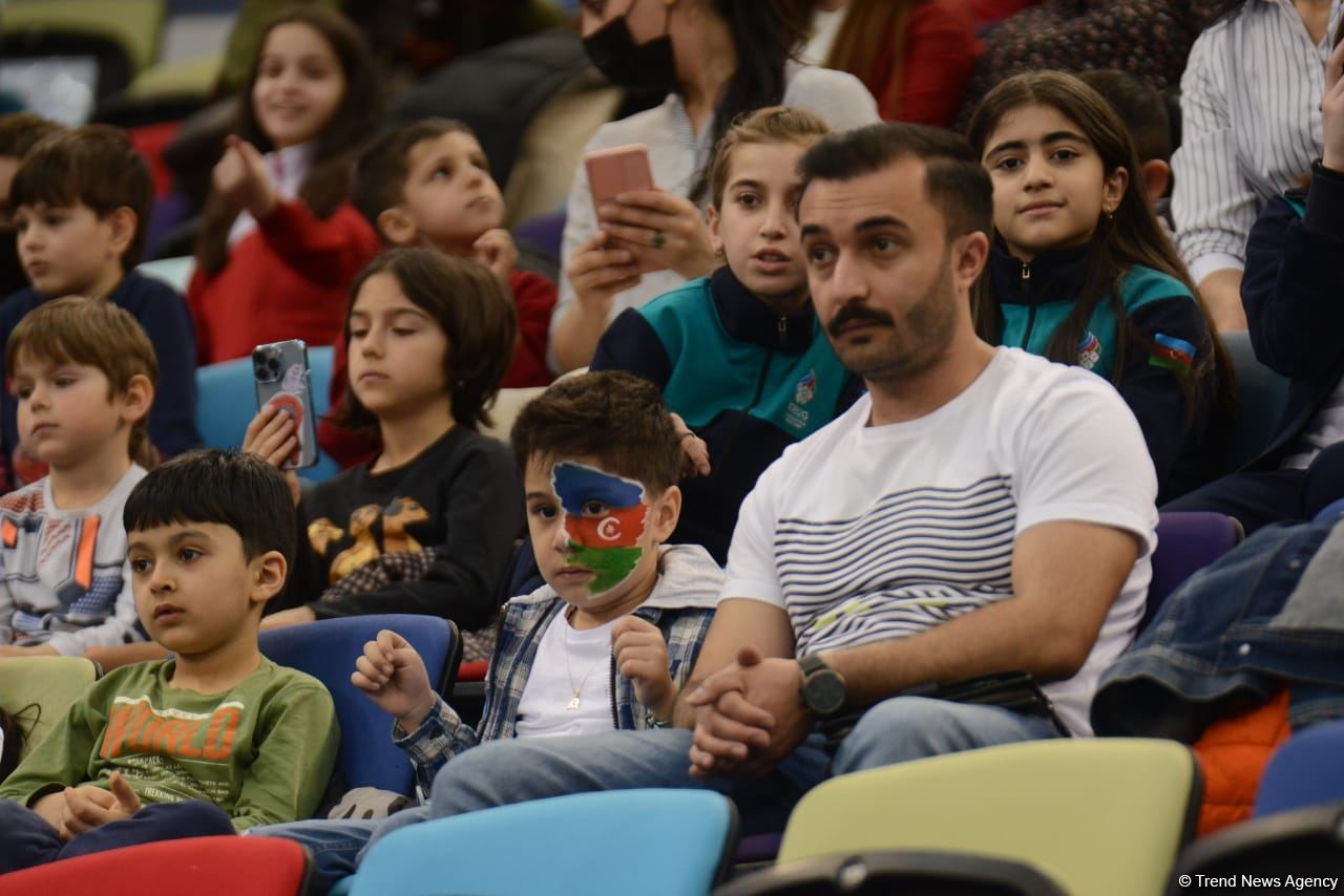 Bakıda İdman Gimnastikası üzrə Dünya Kubokunun final mərhələsi start götürüb (FOTO)