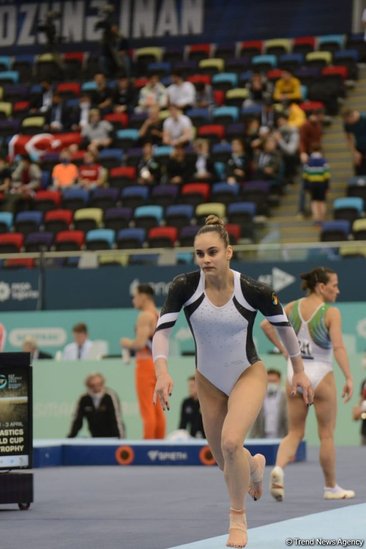 Bakıda İdman Gimnastikası üzrə Dünya Kubokunun final mərhələsi start götürüb (FOTO)