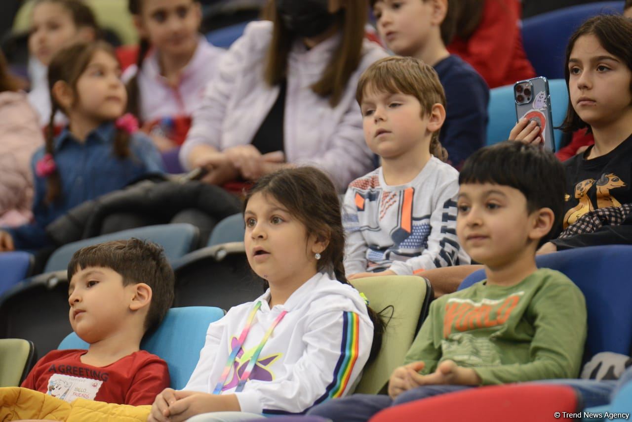 Bakıda İdman Gimnastikası üzrə Dünya Kubokunun final mərhələsi start götürüb (FOTO)