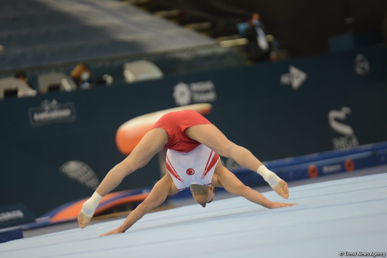 Bakıda İdman Gimnastikası üzrə Dünya Kubokunun final mərhələsi start götürüb (FOTO)
