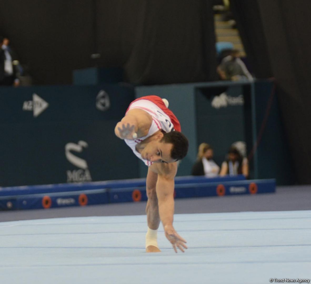 Bakıda İdman Gimnastikası üzrə Dünya Kubokunun final mərhələsi start götürüb (FOTO)