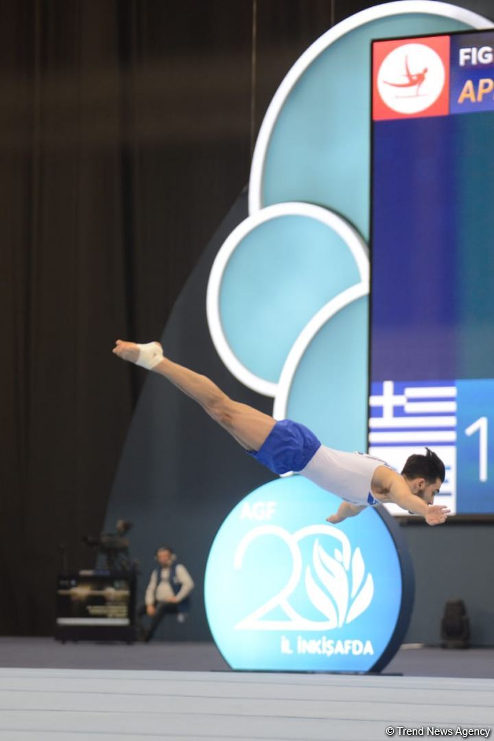 Bakıda İdman Gimnastikası üzrə Dünya Kubokunun final mərhələsi start götürüb (FOTO)