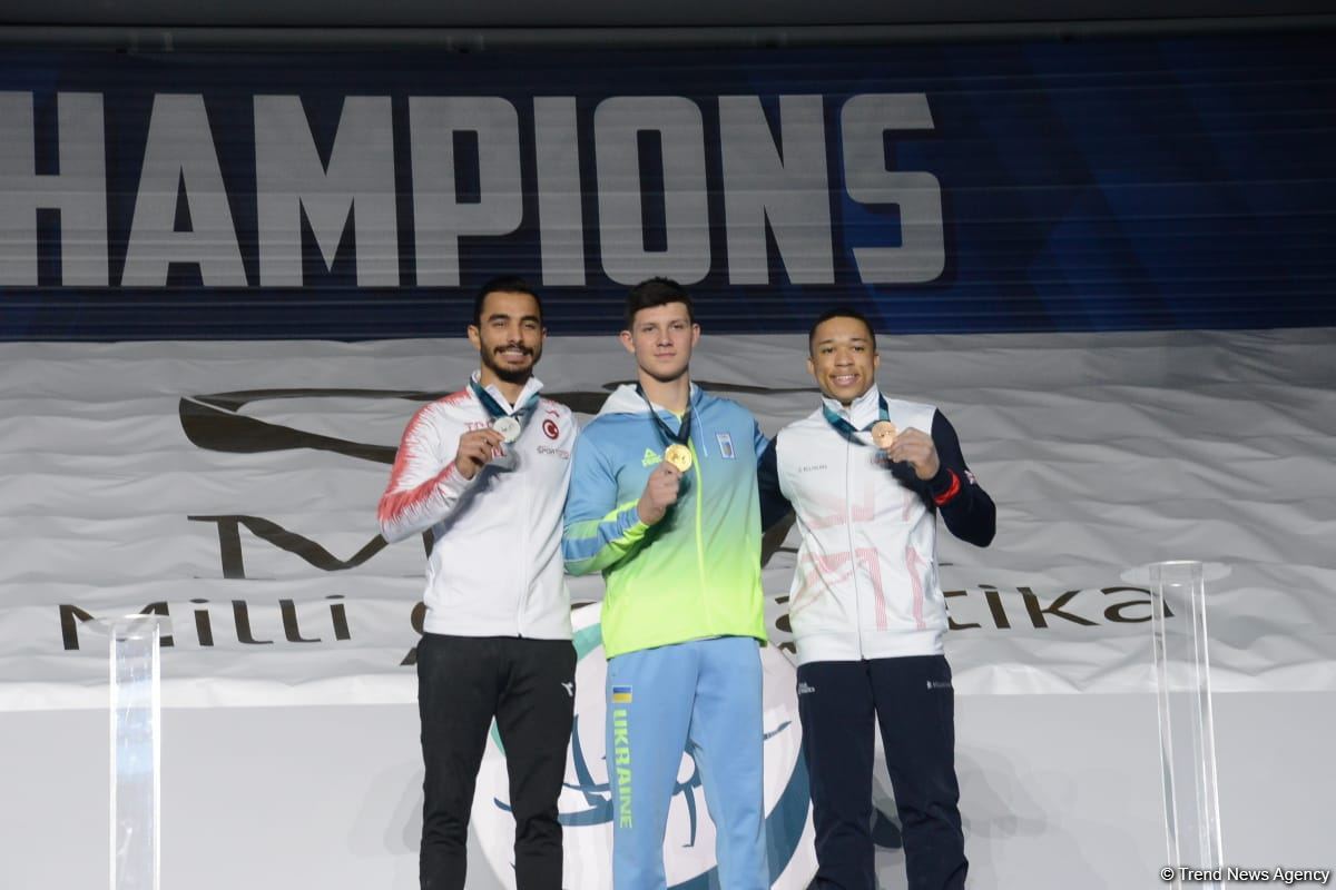 Bakıda İdman Gimnastikası üzrə FIG Dünya Kubokunun qalibləri mükafatlandırılıb (FOTO)