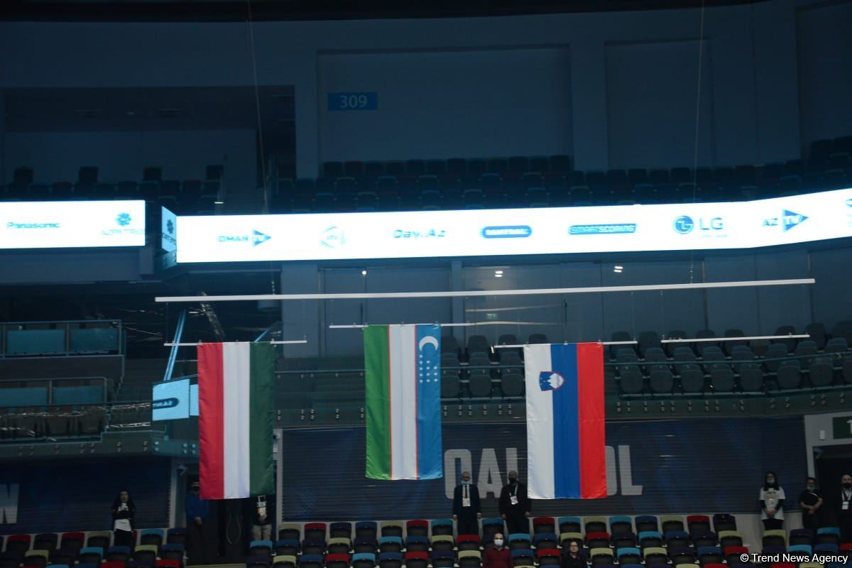 Bakıda İdman Gimnastikası üzrə FIG Dünya Kubokunun qalibləri mükafatlandırılıb (FOTO)