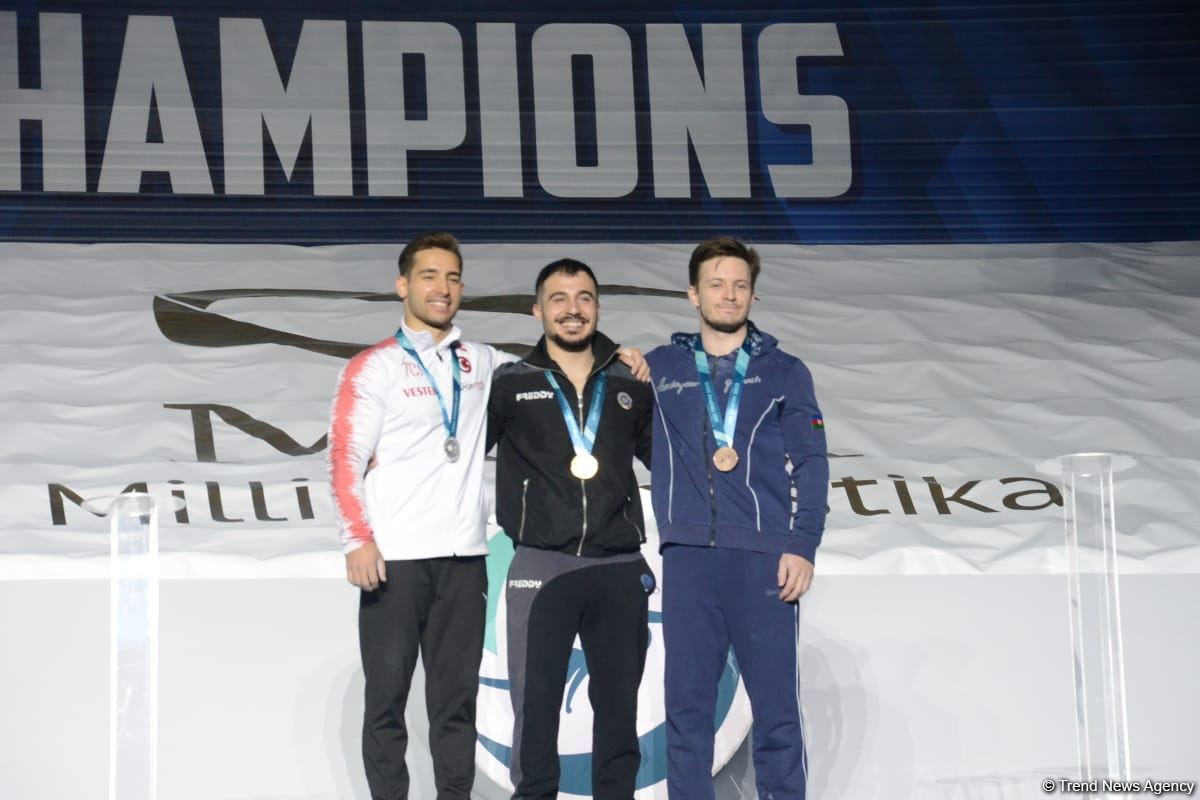 Bakıda İdman Gimnastikası üzrə FIG Dünya Kubokunun qalibləri mükafatlandırılıb (FOTO)
