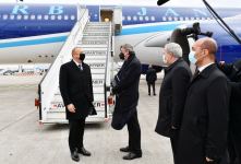 Prezident İlham Əliyev Belçika Krallığının paytaxtı Brüsselə işgüzar səfərə gəlib (FOTO/VİDEO)