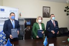 Aİ və ÜST Azərbaycan səhiyyə qurumlarına 600-dən artıq avadanlıq verib (FOTO)