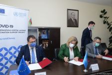 Aİ və ÜST Azərbaycan səhiyyə qurumlarına 600-dən artıq avadanlıq verib (FOTO)