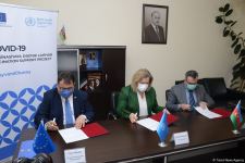 Aİ və ÜST Azərbaycan səhiyyə qurumlarına 600-dən artıq avadanlıq verib (FOTO)