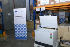 Aİ və ÜST Azərbaycan səhiyyə qurumlarına 600-dən artıq avadanlıq verib (FOTO)