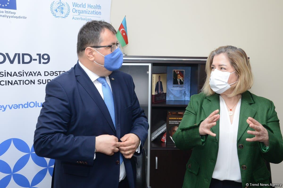 Aİ və ÜST Azərbaycan səhiyyə qurumlarına 600-dən artıq avadanlıq verib (FOTO)