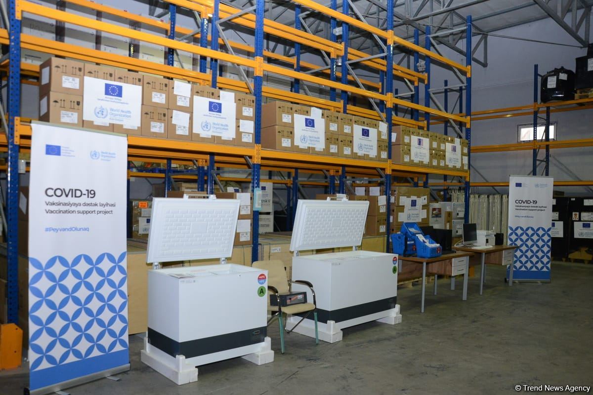 Aİ və ÜST Azərbaycan səhiyyə qurumlarına 600-dən artıq avadanlıq verib (FOTO)