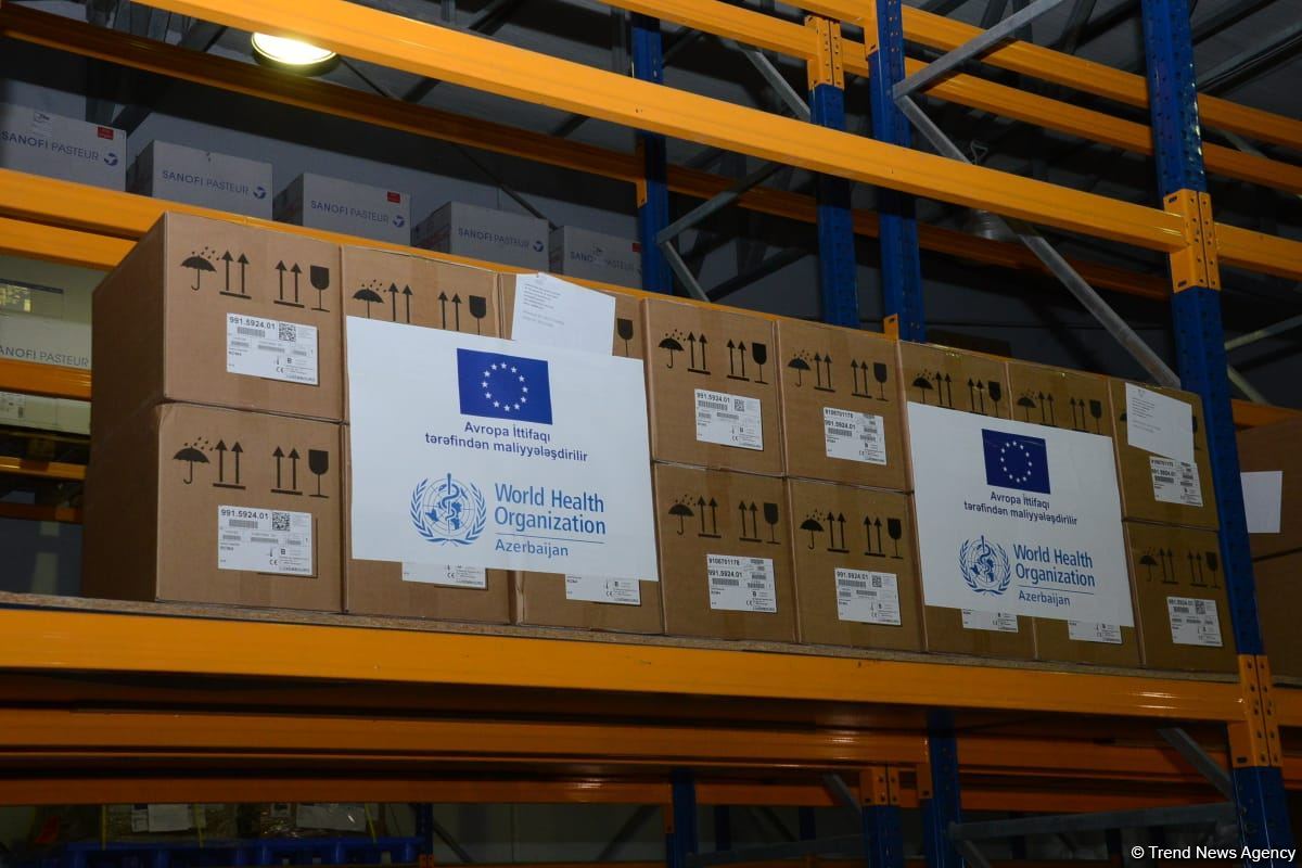 Aİ və ÜST Azərbaycan səhiyyə qurumlarına 600-dən artıq avadanlıq verib (FOTO)