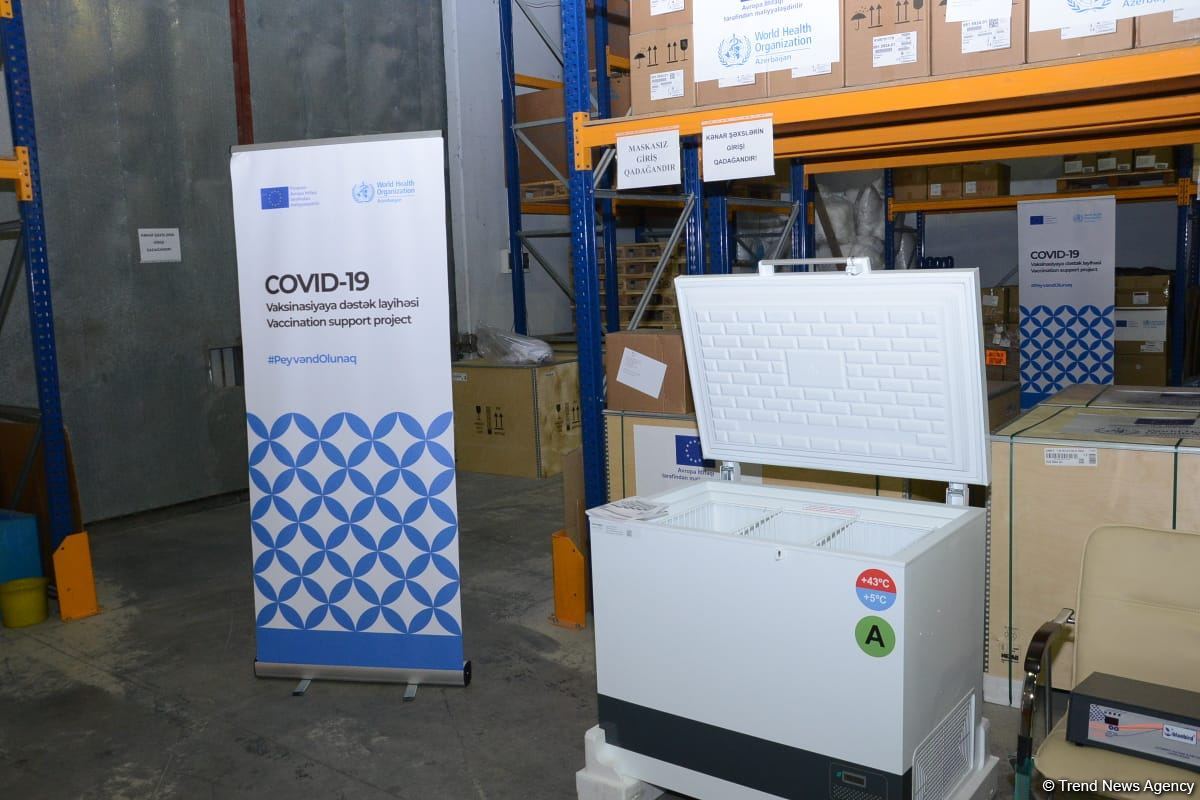 Aİ və ÜST Azərbaycan səhiyyə qurumlarına 600-dən artıq avadanlıq verib (FOTO)