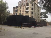 Bakının bu ünvanında bina sökülür (FOTO)