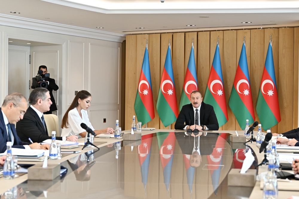 Prezident İlham Əliyev: Birinci rübdə ümumi daxili məhsul 6,8 faiz artıb