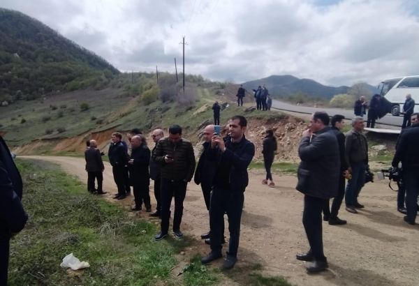 Azərbaycandakı xristian icmaları azad olunmuş ərazilərə səfər edib (FOTO)