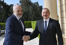 Prezident İlham Əliyevin Albaniyanın Baş naziri ilə təkbətək görüşü olub (FOTO) (YENİLƏNİB-2)