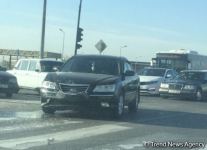 Sabunçu-Zabrat yolunda qəza olub, tıxac var (FOTO)