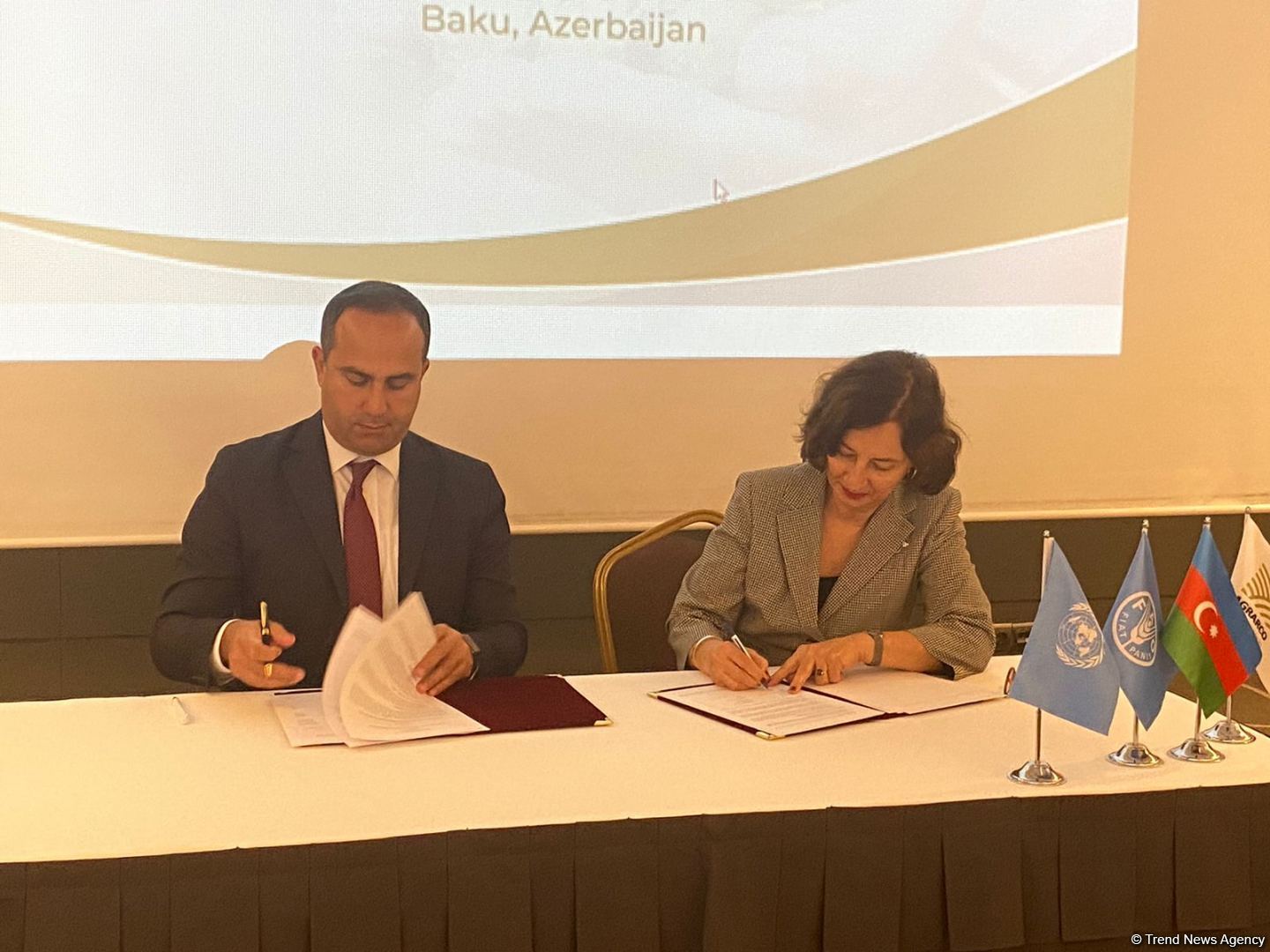 FAO ilə "Agrarco" arasında saziş imzalanıb (FOTO)