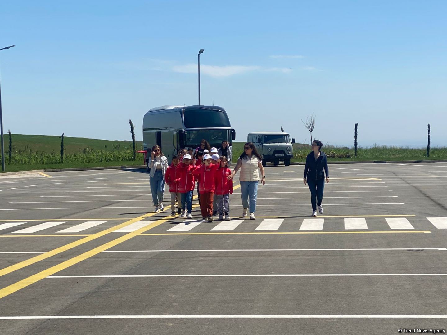 Kastamonu məktəbliləri Füzulidə  (FOTO)