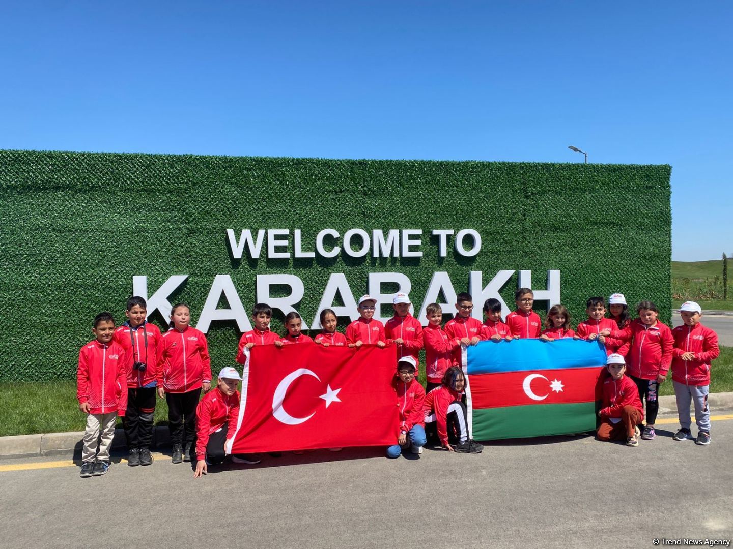 Kastamonu məktəbliləri Füzulidə  (FOTO)