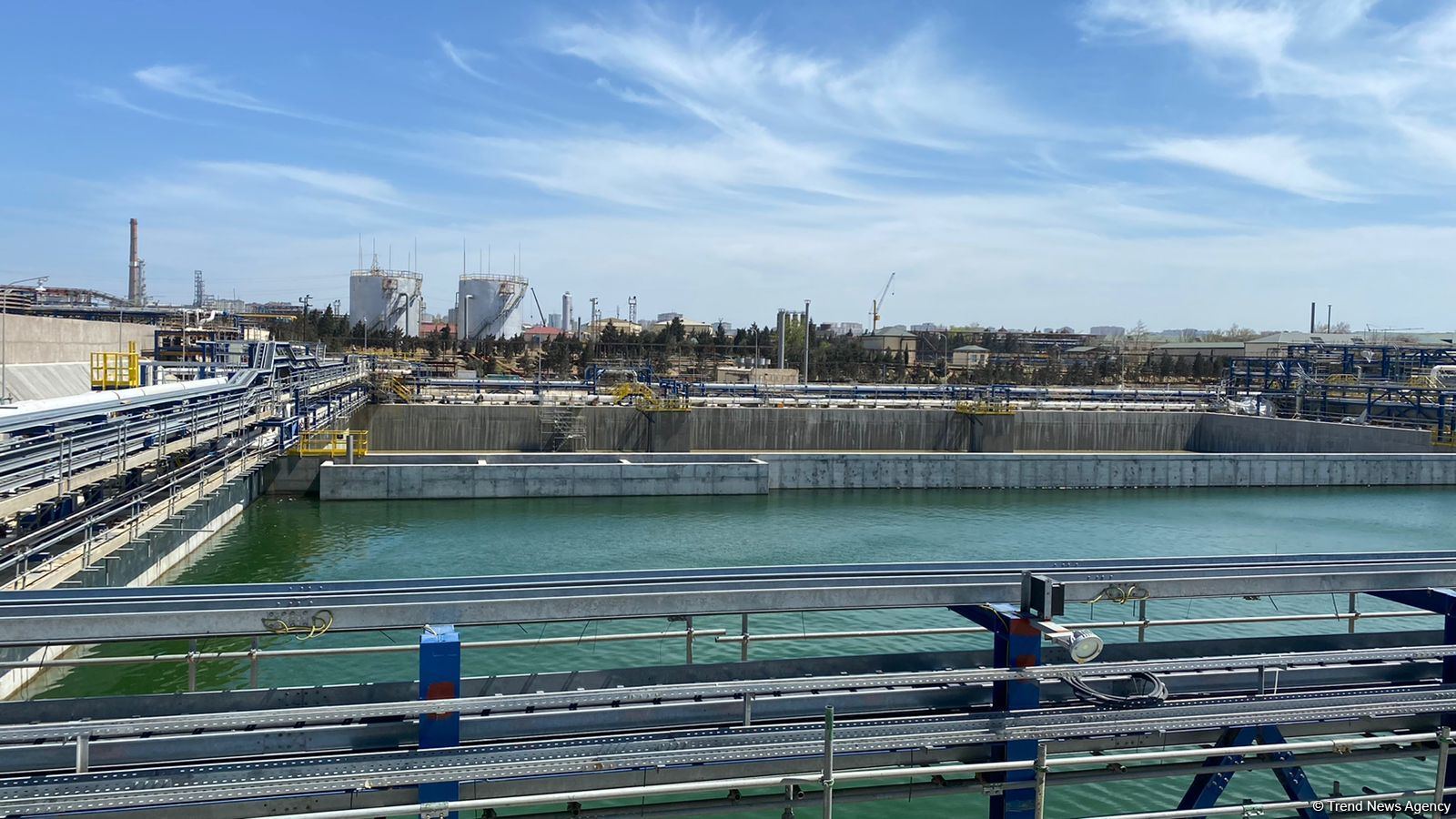Bakı Neft Emalı Zavodunda çirkab suların təmizlənməsi qurğusu işə salınacaq (FOTO)