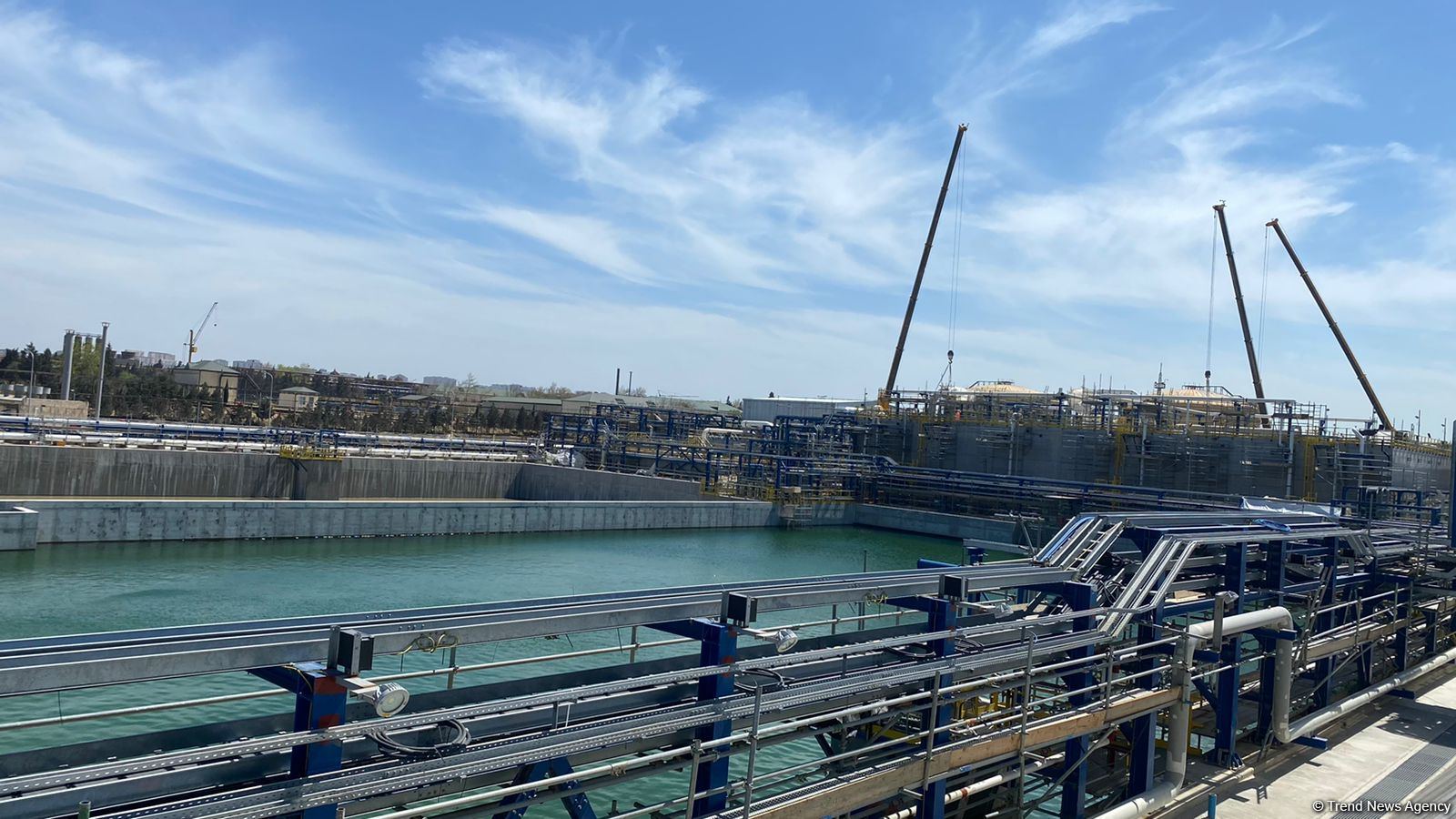 Bakı Neft Emalı Zavodunda çirkab suların təmizlənməsi qurğusu işə salınacaq (FOTO)