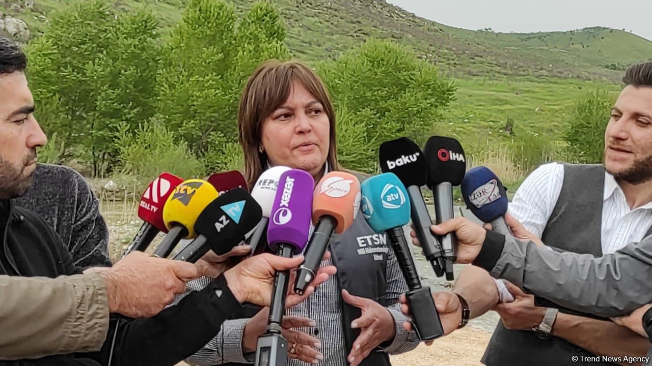 Oxçuçayda çirkələnmələr bu gün də davam edir - Umayra Tağıyeva