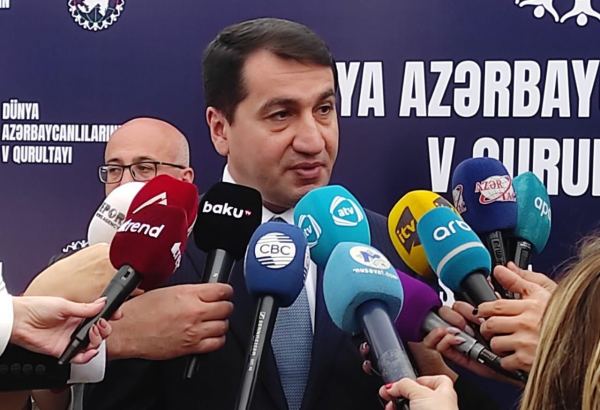 Ermənistanın Azərbaycanın ərazi bütövlüyünü tanımaqdan başqa, çıxış yolu yoxdur - Hikmət Hacıyev