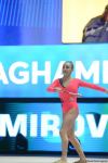 Arzu Cəlilova və Zöhrə Ağamirova Bakıda keçirilən FIG Dünya Kubokunda gürzələrlə çıxışdan ibarət proqramı təqdim ediblər (FOTO)