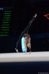 Bakıda keçirilən bədii gimnastika üzrə FIG Dünya Kuboku yarışlarının ikinci gününün ən gözəl anları (FOTO)