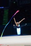 Bakıda keçirilən bədii gimnastika üzrə FIG Dünya Kuboku yarışlarının ikinci gününün ən gözəl anları (FOTO)