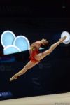 Bakıda keçirilən bədii gimnastika üzrə FIG Dünya Kuboku yarışlarının ikinci gününün ən gözəl anları (FOTO)