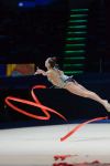Bakıda keçirilən bədii gimnastika üzrə FIG Dünya Kuboku yarışlarının ikinci gününün ən gözəl anları (FOTO)