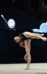 Bakıda keçirilən bədii gimnastika üzrə FIG Dünya Kuboku yarışlarının ikinci gününün ən gözəl anları (FOTO)
