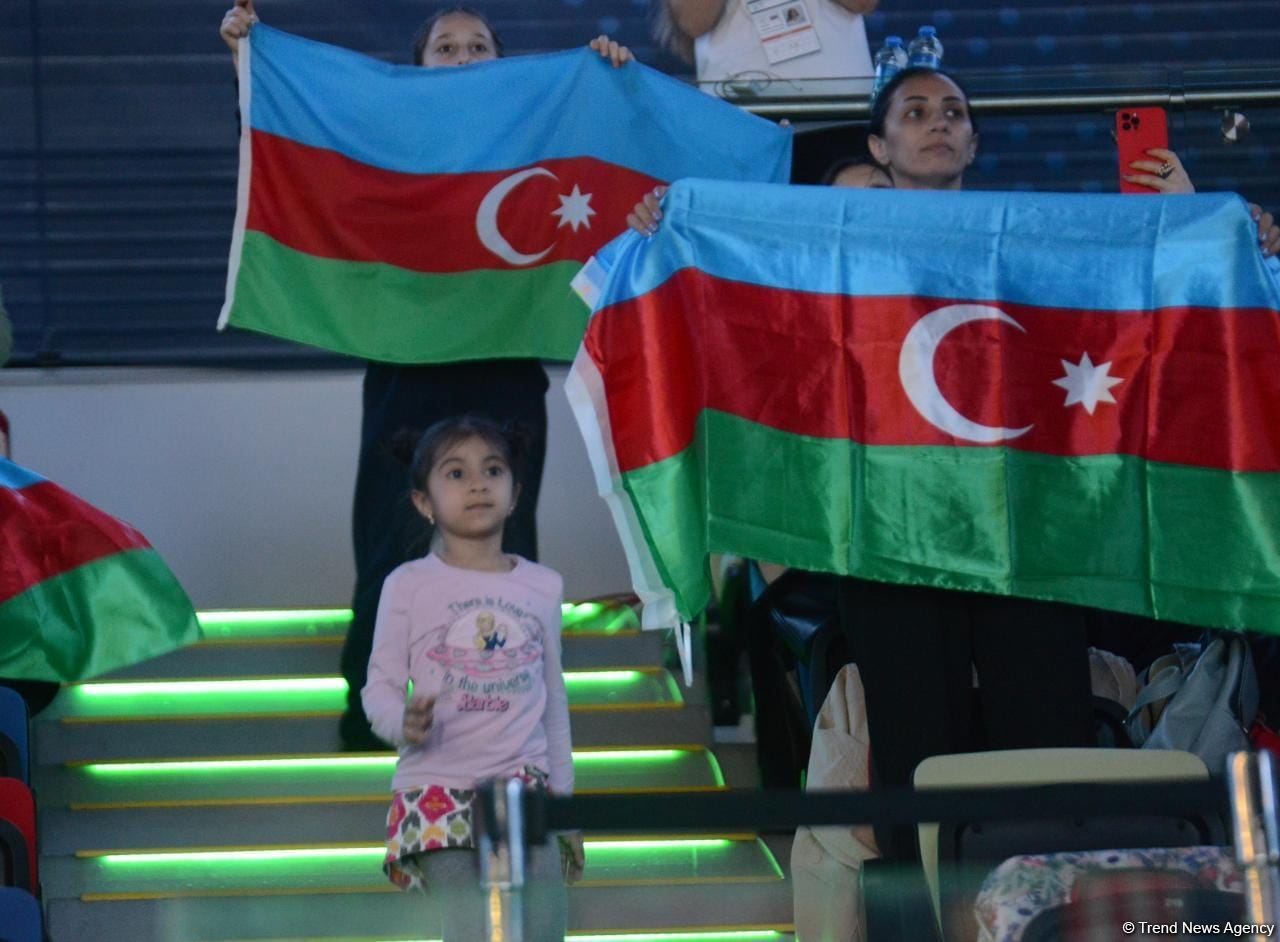 FIG Dünya Kuboku: Arzu Cəlilova və Zöhrə Ağamirovanın lentlə hərəkətlərinin nəticələri məlum olub (FOTO)