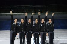 Bakıda Dünya Kuboku çərçivəsində gimnastlara AGF Trophy Kuboku təqdim olunub