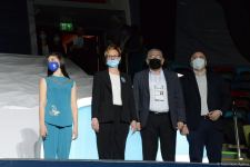 Bakıda bədii gimnastika üzrə FIG Dünya Kubokunun qalibləri mükafatlandırılıb (FOTO)