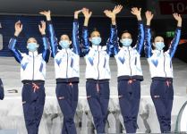 Bakıda bədii gimnastika üzrə FIG Dünya Kubokunun qalibləri mükafatlandırılıb (FOTO)