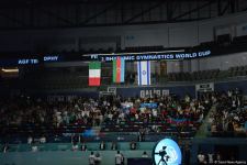Bakıda bədii gimnastika üzrə FIG Dünya Kubokunun qalibləri mükafatlandırılıb (FOTO)