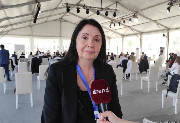 Qarabağdakı tikinti işləri heyranlıq doğurur - Amanda Pol (VİDEO)