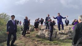 Şuşada keçirilən beynəlxalq forumun iştirakçıları Cıdır düzündə olub (FOTO)