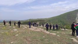 Şuşada keçirilən beynəlxalq forumun iştirakçıları Cıdır düzündə olub (FOTO)