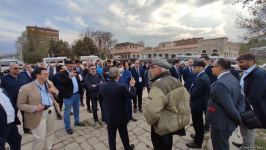 Şuşada keçirilən beynəlxalq forumun iştirakçıları Cıdır düzündə olub (FOTO)