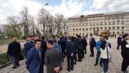 Şuşada keçirilən beynəlxalq forumun iştirakçıları Cıdır düzündə olub (FOTO)