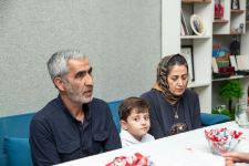 Şəhid  Elvin İslamovun ailəsi ziyarət olunub (FOTO)